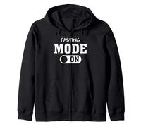 Fasting Mode On Intermittent Fasting Zip Hoodie