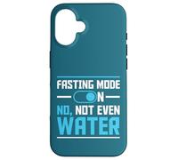 Fasting Mode On No Not Even Water Happy Ramadan Mubarak Case for iPhone 16