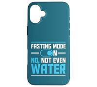 Fasting Mode On No Not Even Water Happy Ramadan Mubarak Case for iPhone 16 Plus