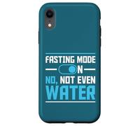 Fasting Mode On No Not Even Water Happy Ramadan Mubarak Case for iPhone XR