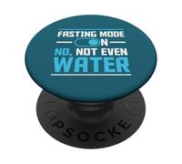 Fasting Mode On No Not Even Water Happy Ramadan Mubarak PopSockets Adhesive PopGrip