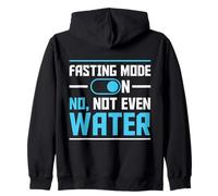 Fasting Mode On No Not Even Water Happy Ramadan Mubarak Zip Hoodie