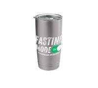 Fasting Mode On Ramadan Mubarak Ramadan Kids Muslim Mens Stainless Steel Insulated Tumbler