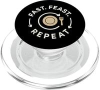 Fasting OMAD Squad Intermittent Humor Fast Feast Repeat PopSockets PopGrip for MagSafe