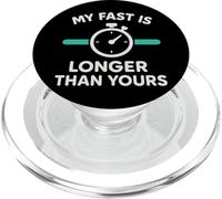 Fasting OMAD Squad Intermittent Humor Fast Feast Repeat PopSockets PopGrip for MagSafe