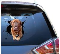 FASTLATE Dogue De Bordeaux Car Stickers Dogue De Bordeaux Car Decal Cute Warning Truck Decal For Moms Vynal Trucks Atickers