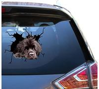 FASTLATE Newfoundland Car Sticker Newfoundland Dog Gifts 3D Wall Sticers For Mom Cooler Trucks Sticker