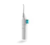 FASTOME Manual Dental Irrigator with Water Pressure System - 3 Cleaning Modes, 40ml Reservoir, Portable Oral Cleaner with Control Button - No Batteries or USB Charging, Ideal for Dental Health