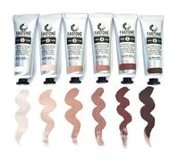 FASTONE Acrylic Skin Tone Paint Set - 6 Pack Pro Premades