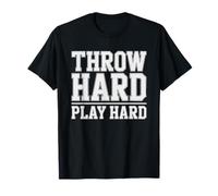 Fastpitch Softball Pitcher Work Ethic Identity Throw Hard T-Shirt