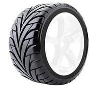FASTRAX 1:8 TRUGGY EAGLE MTD ON 5-SPOKE WHITE 0 OFFSET(PR)