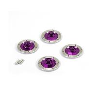 Fastrax Aluminium Disc Brake with Wheel Hex 4 Pieces Purple FAST2216AP