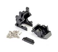 Fastrax ARRMA 1/8 Front Rear Aluminium Gearbox Unit Black FTAR018BK
