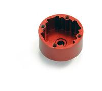 Fastrax ARRMA Aluminium Differential Housing Red 1/8 Kraton 6S FTAR028R