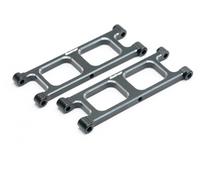 Fastrax Arrma Grom Granite Aluminium Rear Lower Arms Pair FTAR053BK