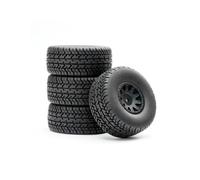 Fastrax ARRMA Mojave 1/18 RC Wheel Tyre Set 4pc 12mm Hex Black FTAR071BK