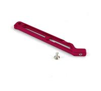Fastrax Arrma Rear Aluminium Chassis Brace Red FTAR020R