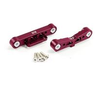 Fastrax ARRMA Rear Aluminium Lower Suspension Mounts Kraton OutCast Senton Typhon Red FTAR008R