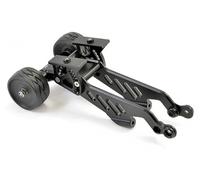 Fastrax ARRMA Rear Wheelie Bar Wing Mount Black Aluminium FTAR017BK