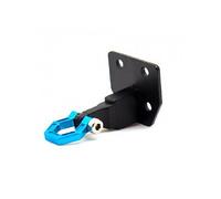 Fastrax Deluxe Aluminium Bumper Mount Plate Shackle 1/10 Blue FAST2392B