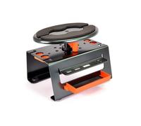 Fastrax Deluxe Aluminium Locking Rotating Maintenance Stand Grey FAST404GY