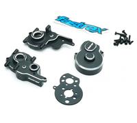 FASTRAX LOSI MICRO-B ALUMINIUM GEARBOX HOUSING & MOTOR MOUNT FTLS09BK