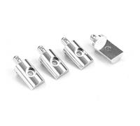 Fastrax Tamiya CW-01 Aluminium Body Mounts Pack of Four FTTA125B