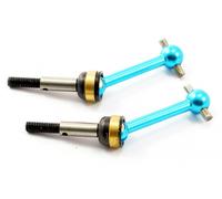 Fastrax Tamiya TT-02 Aluminium Steel Universal Driveshaft Pair FTTA016B