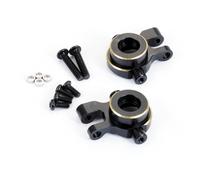 Fastrax TRX-4M Black Brass Steering Knuckles Pair 1/18 RC Crawler FTTX461