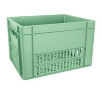 FastRider Large Bicycle Crate Front Wheel Luggage Bag 34 Litres Mint Green