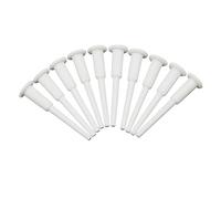 FASTROHY 10Pcs Air Stopper Plug Valve Nozzles Pin for 45cm 55cm 65cm 75cm 85cm Yoga Ball Gym Ball Fitness Exercise Ball Jump Ball Inflatable Bed, White