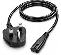 Fastronics UK IEC C7 Figure 8 Power Cable 2m Compatible with Panasonic SA-HT70 System