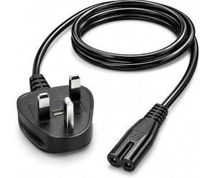 Fastronics UK IEC C7 Figure 8 Power Cable 5m Compatible with Dell All-in-One 540 962 964 Printer
