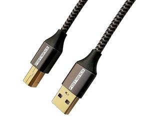 FASTRONICS USB Data Transfer Cable Compatible with Dell B2360DN - 5m Braided Printer Cable