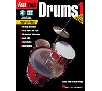 FastTrack Drum Method – Starter Pack – Book with Online Audio & Video – Hal Leonard
