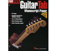FastTrack - Guitar Tab Manuscript Paper