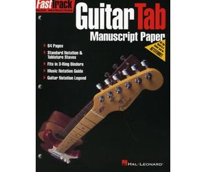 FastTrack - Guitar Tab Manuscript Paper