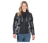 FASTWAY Season II Ladies textil jacket women Black/Grey, 42