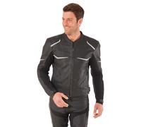 FASTWAY Sport Men 191 Leather Combi Jacket men Black, 54