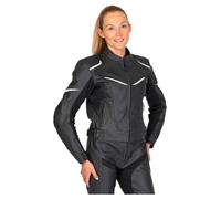 FASTWAY Sport Women 191 Leather Combi Jacket women Black, 36