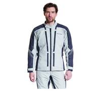 FASTWAY T-2204 Men's Touring Textile Jacket gray size 6XL