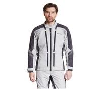 FASTWAY T-2204 Men's Touring Textile Jacket men Grey/Anthracite, 6XL