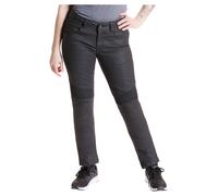 FASTWAY T-2211 Women's Motorcycle Stretch Jeans women Black, W26/L32