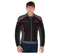 FASTWAY T-2212 Motorbike Team Jacket unisex Black/Grey/Red, XL