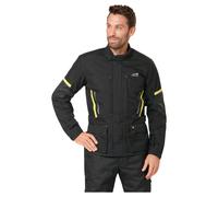 FASTWAY Touring Men 211 Textile Jacket unisex Black/Yellow, 62