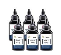 FASURDVA 100g/pc Compatible Black Toner TN450 TN760 TN2450 TN2445 TN2420 TN2480 For HL-L2310 HL-L2350DN HL-L2370DN Printer Laser Powder(100gX 6 bottles)