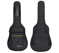 Faswin 41 Inch Gig Bag for Cassi Guitar, Guitar Bag, Guitar Case, Black, Tear-Resistant and Waterproof, Black, Travel