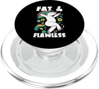 Fat and Flawless Body Positivity Self Love Statement PopSockets PopGrip for MagSafe