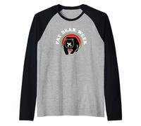 Fat Bear W elebrate Winter Hibernation Raglan Baseball Tee