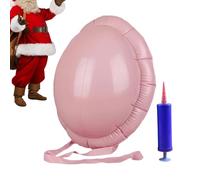 Fat Belly Costume, Realistic Dummy Stomach Cosplay, PVC Inflatable Pregnancy Belly, for Halloween and Christmas, for Role Play, for Men, for Elderly People and